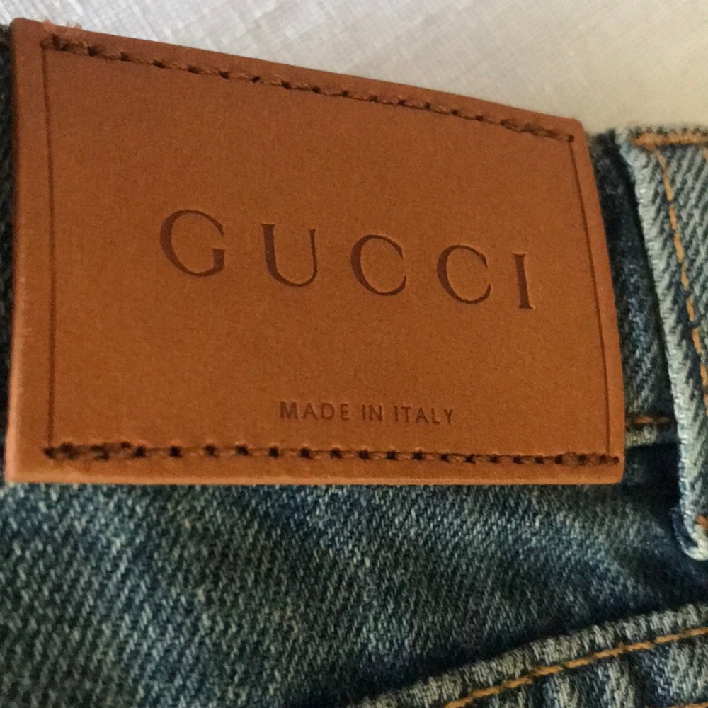 ✨Host Pick✨ Unisex Toddler Gucci Jeans size 6 EUC Always Authentic - Picture 2 of 7